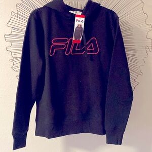 - FILA Hoody NWT Black Color Size M